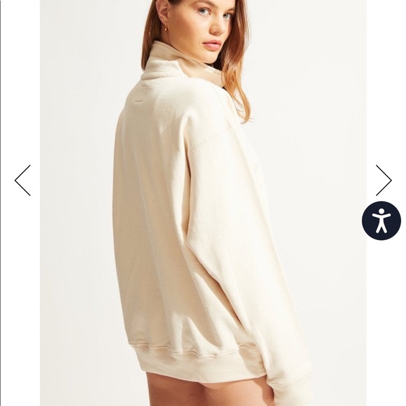 Solid&Striped Cream Pullover Size Small - Picture 8 of 14